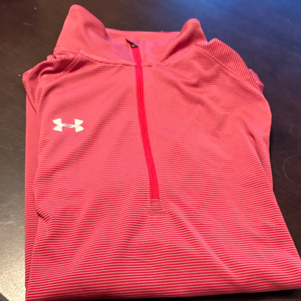 Under Armour Crimson Quarter-Zip Top